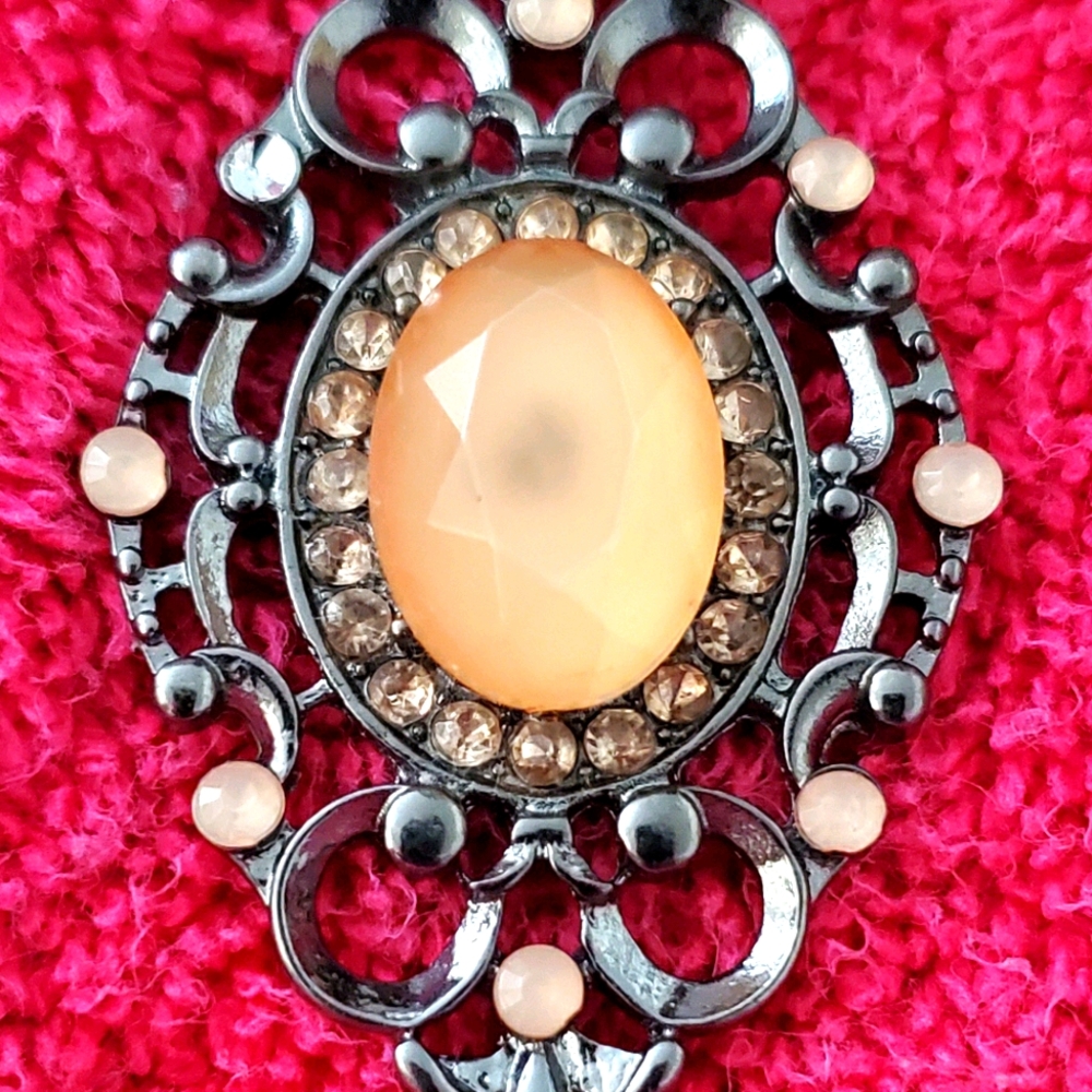 Rose gold with diamonds